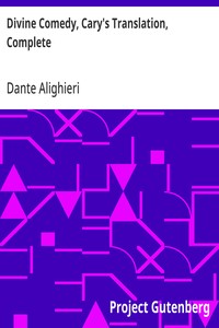 Divine Comedy, Cary's Translation, Complete — Dante Alighieri cover