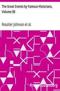 The Great Events by Famous Historians, Volume 08: The Later Renaissance: from Gutenberg to the Reformation — Anonymous cover
