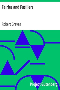 Fairies and Fusiliers — Robert Graves cover
