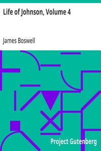 Life of Johnson, Volume 4: 1780-1784 — James Boswell cover