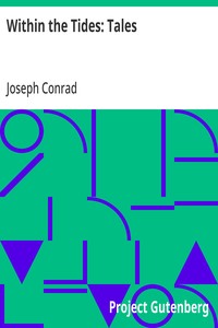 Within the Tides: Tales — Joseph Conrad cover