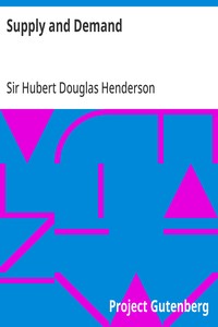 Supply and Demand cover