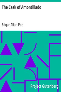 The Cask of Amontillado — Edgar Allan Poe cover