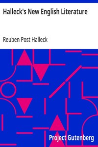 Halleck's New English Literature — Reuben Post Halleck cover