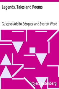 Legends, Tales and Poems — Gustavo Adolfo Bécquer cover