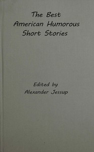 The Best American Humorous Short Stories — Anonymous cover