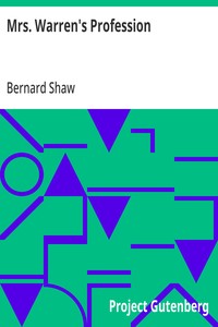 Mrs. Warren's Profession — Bernard Shaw cover