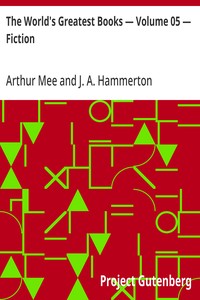 The World's Greatest Books — Volume 05 — Fiction — Anonymous cover