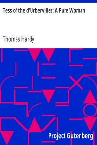 Tess of the d'Urbervilles: A Pure Woman — Thomas Hardy cover
