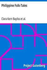 Philippine Folk-Tales — Clara Kern Bayliss cover
