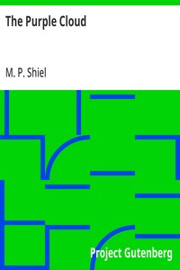 The Purple Cloud — M. P. (Matthew Phipps) Shiel cover