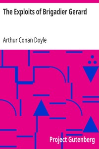The Exploits of Brigadier Gerard — Arthur Conan Doyle cover