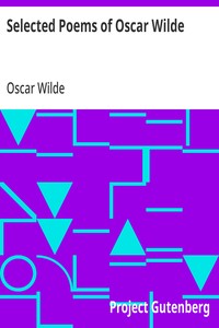 Selected Poems of Oscar Wilde — Oscar Wilde cover