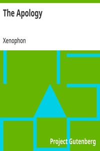 The Apology — Xenophon cover