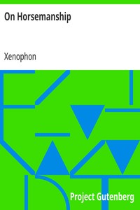 On Horsemanship — Xenophon cover
