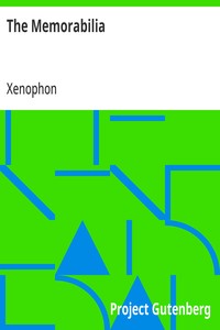 The Memorabilia — Xenophon cover