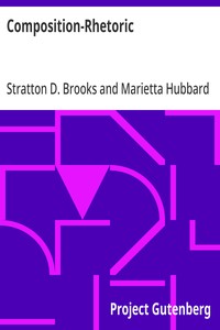 Composition-Rhetoric — Stratton D. (Stratton Duluth) Brooks cover