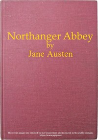 Northanger Abbey — Jane Austen cover