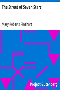 The Street of Seven Stars — Mary Roberts Rinehart cover