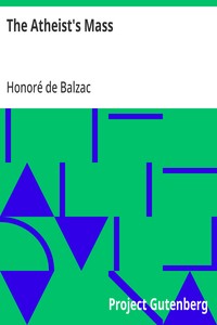 The Atheist's Mass — Honoré de Balzac cover