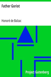 Father Goriot — Honoré de Balzac cover