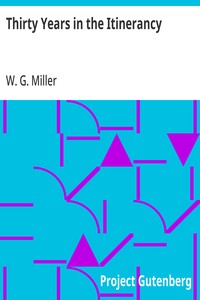 Thirty Years in the Itinerancy cover