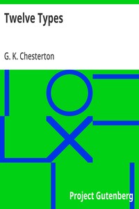 Twelve Types — G. K. (Gilbert Keith) Chesterton cover