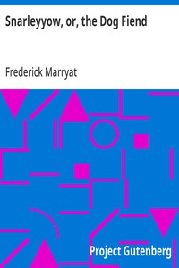 Snarleyyow, or, the Dog Fiend — Frederick Marryat cover