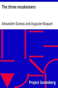 The three musketeers — Alexandre Dumas cover