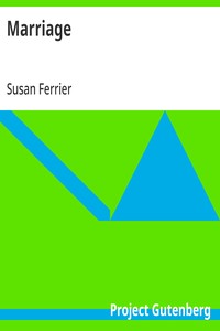 Marriage — Susan Ferrier cover