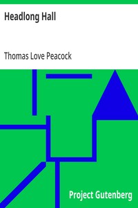 Headlong Hall — Thomas Love Peacock cover