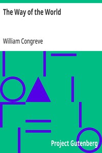 The Way of the World — William Congreve cover
