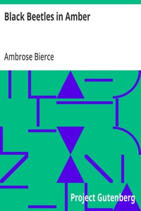 Black Beetles in Amber — Ambrose Bierce cover