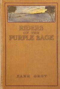 Riders of the Purple Sage — Zane Grey cover