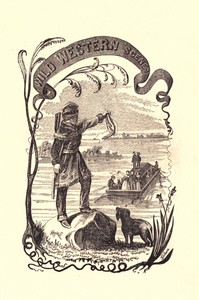 Wild Western Scenes: A Narrative of Adventures in the Western Wilderness, Wherein the Exploits of Daniel Boone, the Great American Pioneer are Particularly Described — J. B. (John Beauchamp) Jones cover