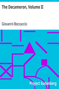 The Decameron, Volume II — Giovanni Boccaccio cover