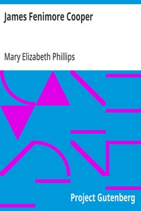 James Fenimore Cooper — Mary Elizabeth Phillips cover