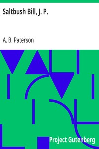 Saltbush Bill, J. P. — A. B. (Andrew Barton) Paterson cover