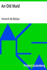 An Old Maid — Honoré de Balzac cover