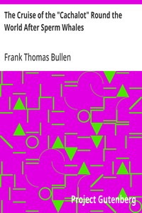 The Cruise of the "Cachalot" Round the World After Sperm Whales — Frank Thomas Bullen cover