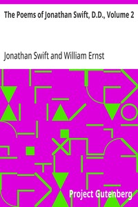The Poems of Jonathan Swift, D.D., Volume 2 — Jonathan Swift cover
