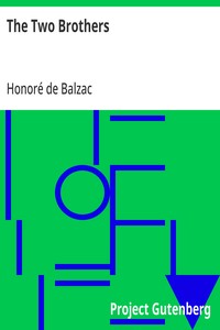 The Two Brothers — Honoré de Balzac cover