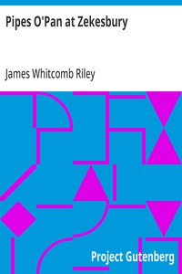 Pipes O'Pan at Zekesbury — James Whitcomb Riley cover