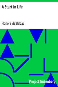 A Start in Life — Honoré de Balzac cover