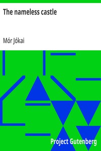 The nameless castle — Mór Jókai cover