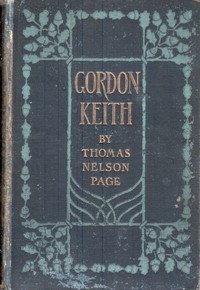 Gordon Keith — Thomas Nelson Page cover