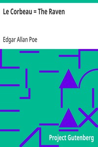 Le Corbeau = The Raven — Edgar Allan Poe cover
