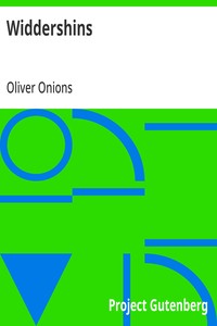 Widdershins — Oliver Onions cover