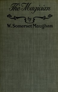 The Magician — W. Somerset (William Somerset) Maugham cover