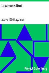 Layamon's Brut — active 1200 Layamon cover